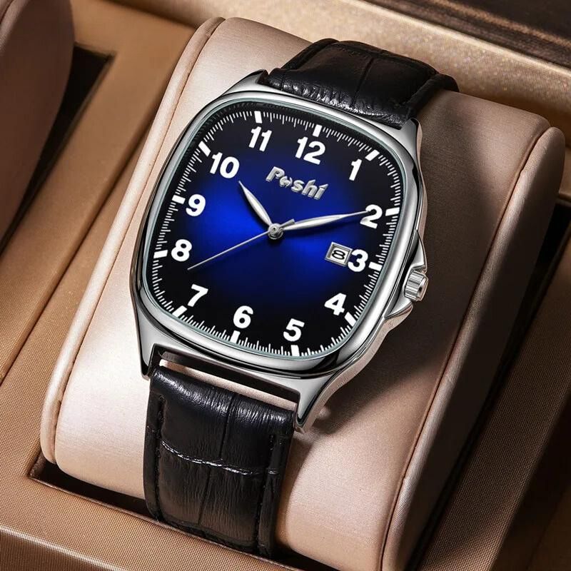 Fashion Leather Band Quartz Watch