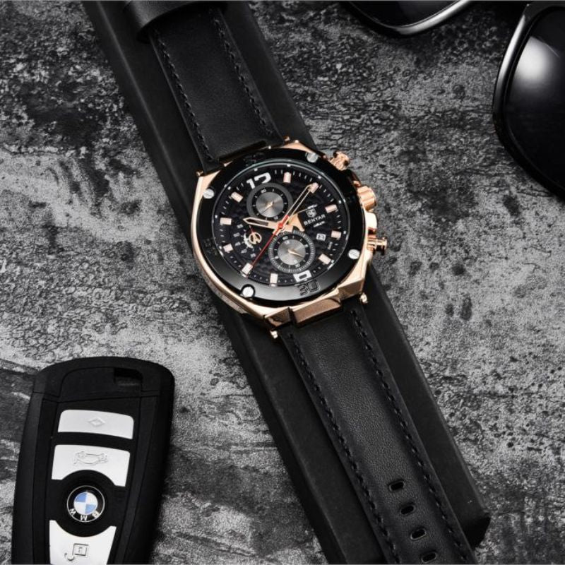 Quartz Multifunction Sport Chronograph Watch