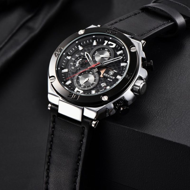 Quartz Multifunction Sport Chronograph Watch