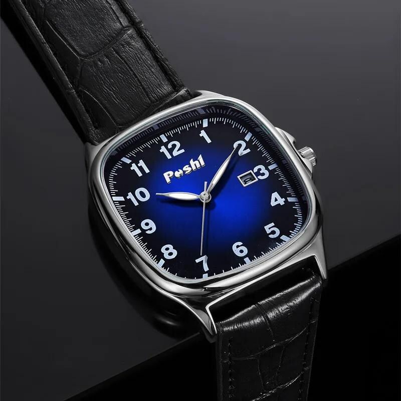 Fashion Leather Band Quartz Watch