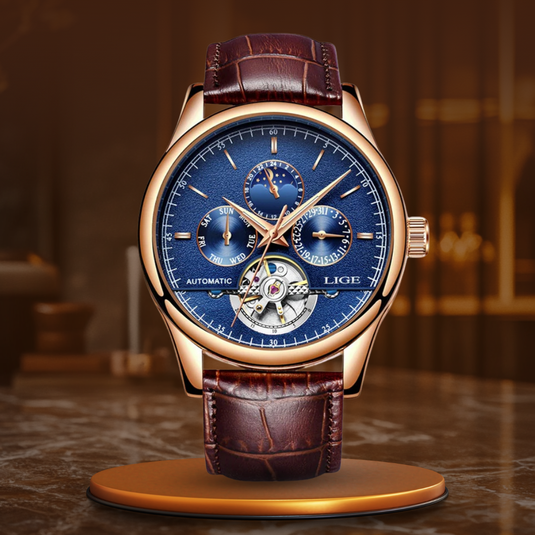 Automatic Mechanical Tourbillon Watch