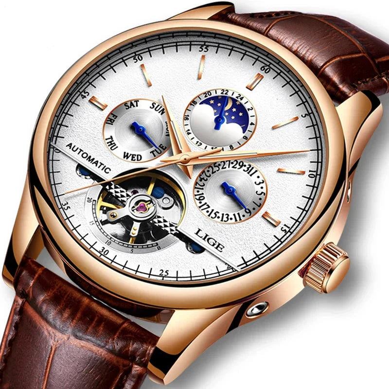 Automatic Mechanical Tourbillon Watch