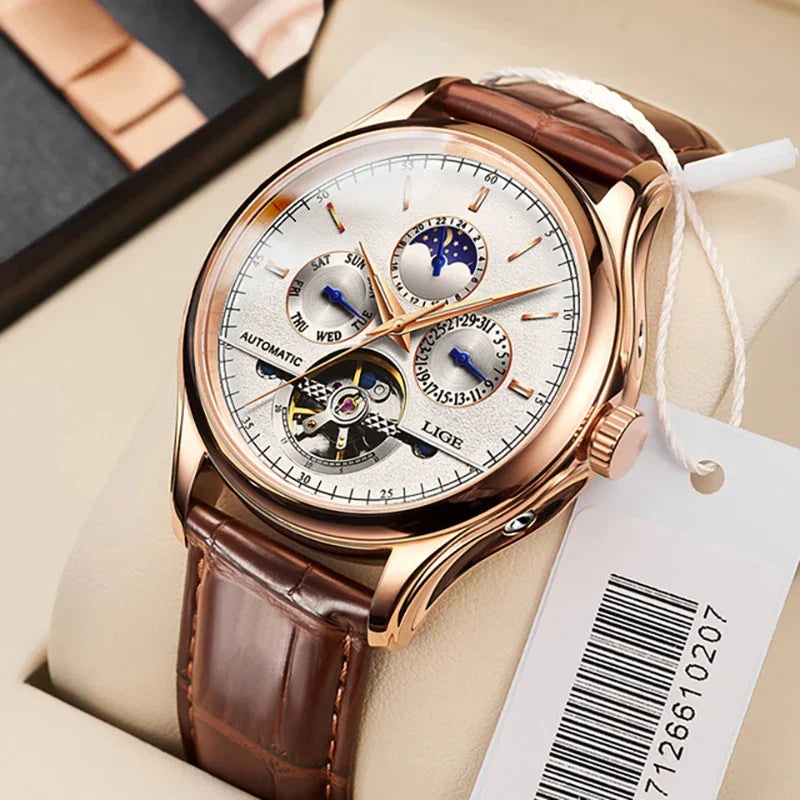 Automatic Mechanical Tourbillon Watch