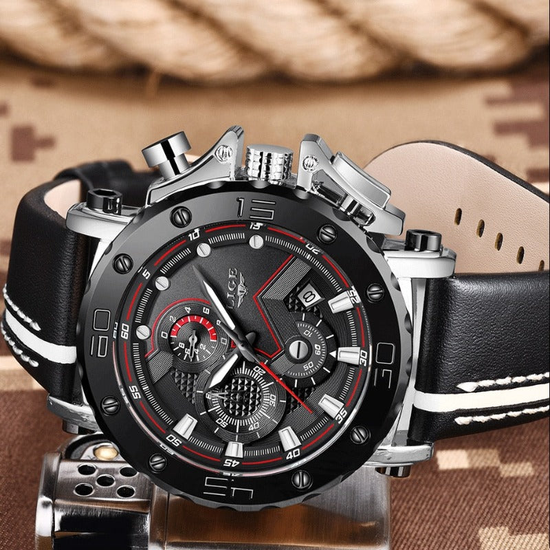 Luxury Military Steel Quartz Watch